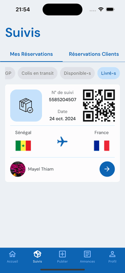 GPma - Vos colis au-delà des frontières